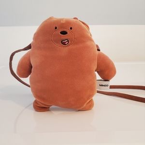 Grizz Bare Bear Mini Purse